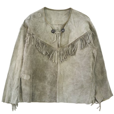"Women's" unknown 60's～ Suede Leather Jacket