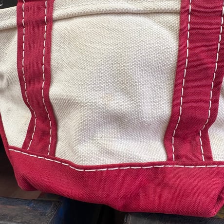 "Rare" "Mini" ～90's L.L. Bean "1色タグ" BOAT AND TOTE Canvas Bag