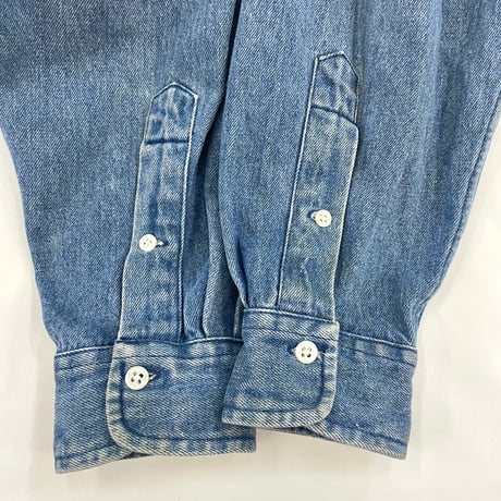 ～90's Polo Country Denim BD Shirt Mサイズ