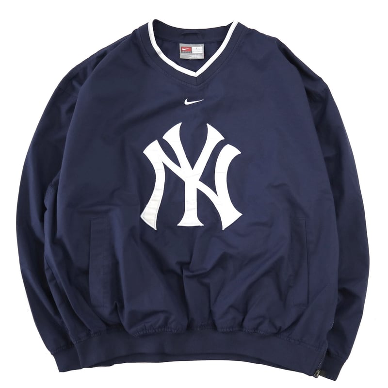 希少！！nike x yankees ナイロンプルオーバー(XL)