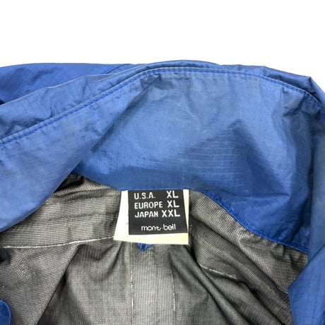 90's OLD mont-bell Rip Stop Nylon Jacket XLサイズ