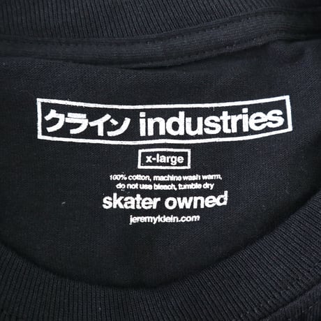 "New" KLEIN industries "Neo Tokyo" LS Tシャツ