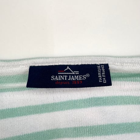 Saint James "Ouessant" Border Shirt MLサイズ FRANCE製