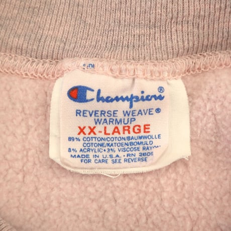 80's CHAMPION RW SWEAT "IOWA 33" "Over Dye" XXLサイズ USA製