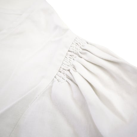 80's～ EURO Vintage Cotton Tyrol Blouse