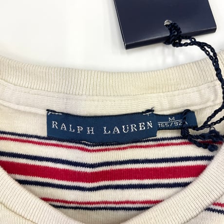 Deadstock Ralph Lauren Border Tee Mサイズ