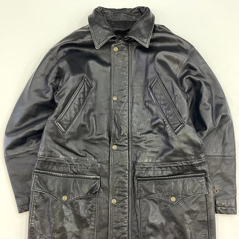 90's~ JUN MEN Sheep Leather Half Coat | Daniel 90's~ JUN MEN Sheep Leather Half Coat | Daniel