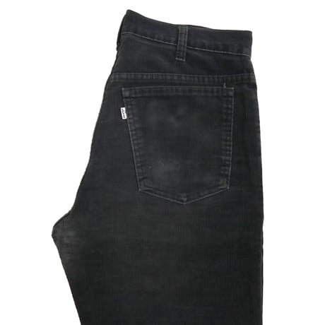 80's Levi's 519 "1558 Black" Corduroy Pants W33 USA製