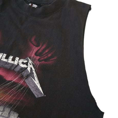 80's～90's giant "METALLICA" 両面 プリント カットオフ Tシャツ