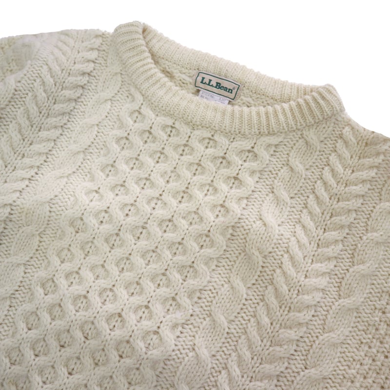 Ll bean aran sweater outlet