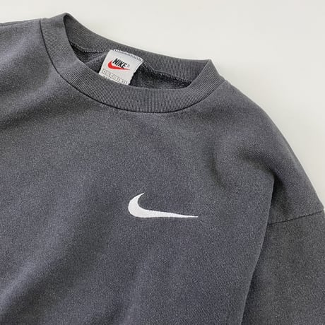 90's NIKE "Small Swoosh" Sweat Boys USA製