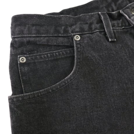 90's LANDS' END Black Denim Pants W32 USA製