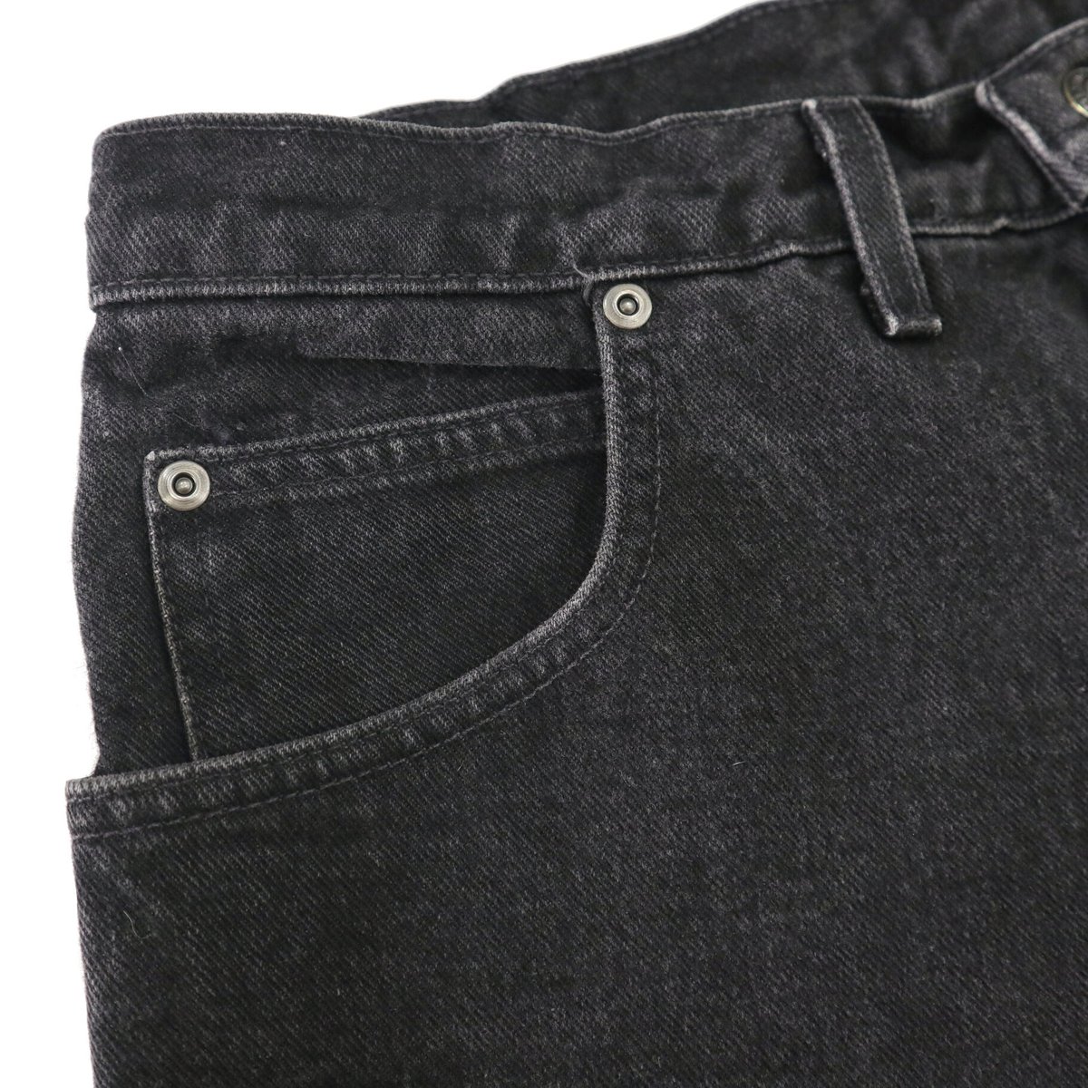 90's LANDS' END Black Denim Pants W32 USA製 | Da