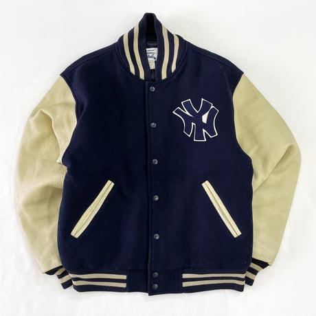 ～90's American Pastimes "Yankees" Stadium Jacket Lサイズ