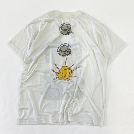 ～90's Adidas "Water Print" Tシャツ