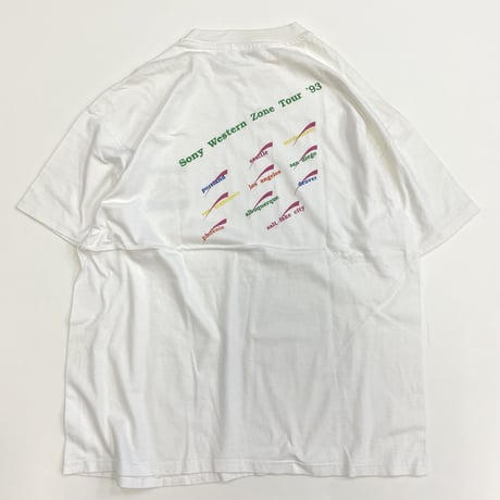 90's Hanes "Sony" 両面 プリント Tシャツ XLサイズ USA製