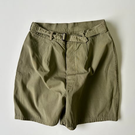 unknown Belted 1tuck Short Pants
