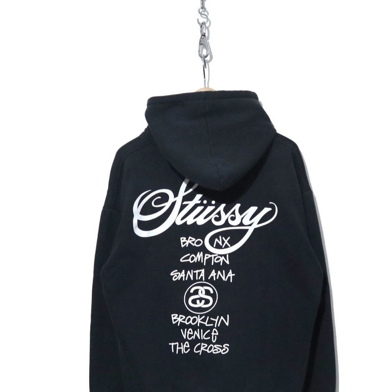 stussy ワールドツアー　パーカー