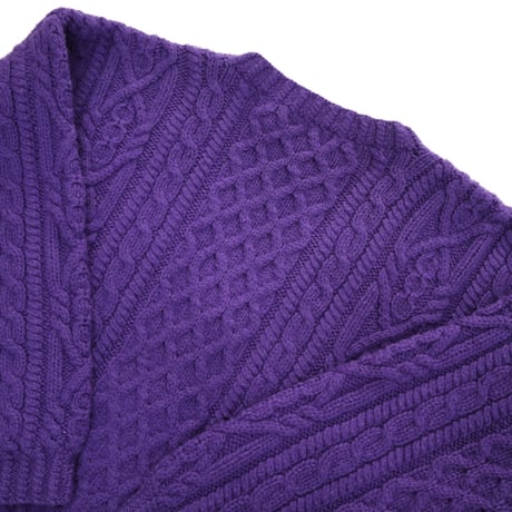 "Good Color" 90's OLD GAP Wool Aran Cardigan Sweater Mサイズ