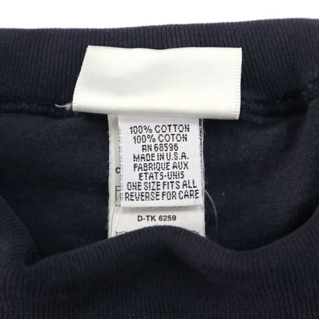 90's～ DKNY JEANS モックネック LS Tシャツ USA製