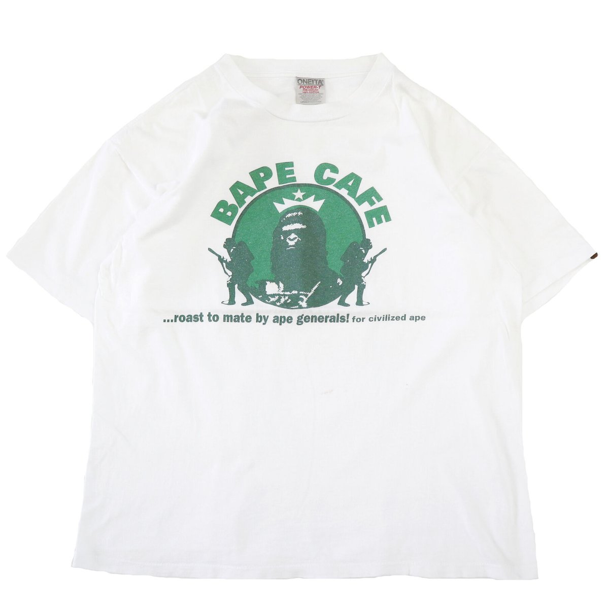 90s A BATHING APE GENERAL MADE USA製 Tシャツ