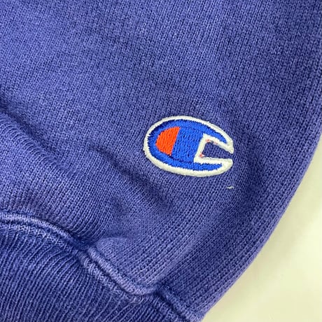 90's CHAMPION RW SWEAT PARKA Solid Purple XLサイズ USA製