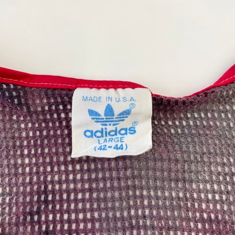 80's Adidas Mesh Tank Top Lサイズ USA製