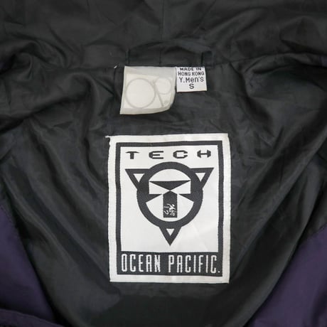 80's～90's Ocean Pacific "TECH" Nylon Anorak Parka
