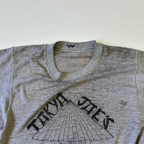 80's～90's unknown "Tokyo Joe's" "両面" Tシャツ