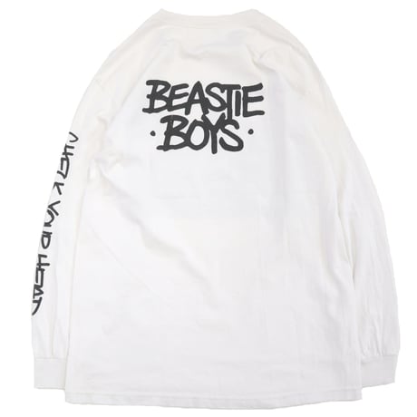 90's BEASTIE BOYS "CHECK YOUR HEAD" 両面&袖 プリント LS Tシャツ