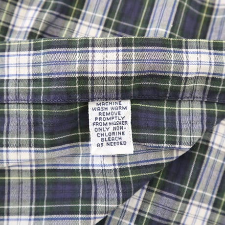 90's Ralph Lauren "BLAIRE" Plaid BD Shirt Lサイズ