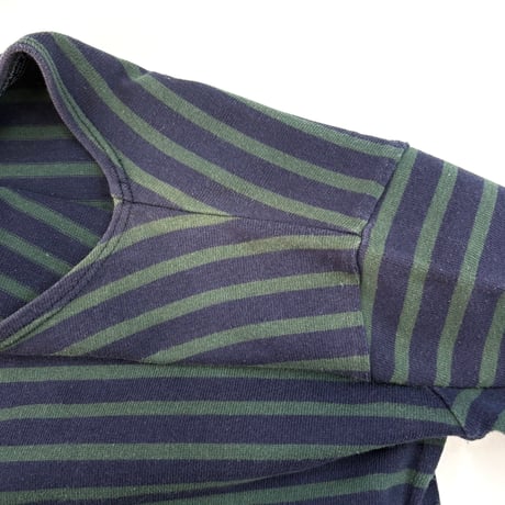 Saint James "Ouessant" Border Shirt FRANCE製 (fits ML)