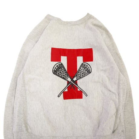 80's CHAMPION RW SWEAT "MIT" 両面 プリント Grey Lサイズ USA製