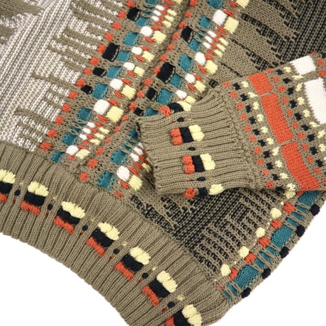90's KALAROO "3D" Cotton Knit Sweater XLサイズ AUSTRALIA製