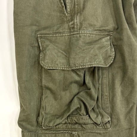 60's French ARMY "M-47" HBT Cargo Pants 21
