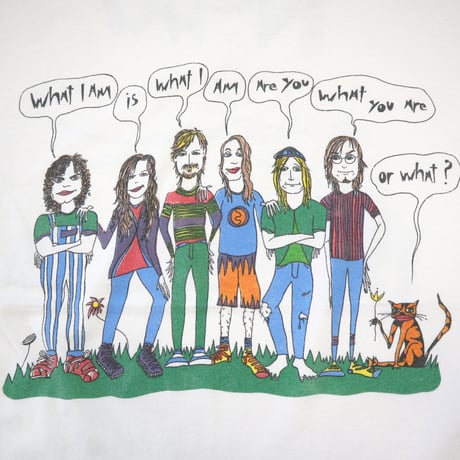 80's Fruit of the loom "New Bohemians" "両面" Tシャツ USA製 Lサイズ