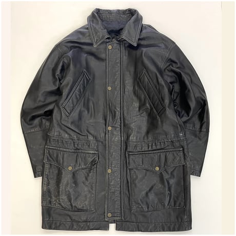 90's～ JUN MEN Sheep Leather Half Coat