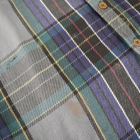 80's BIG MAC Check Flannel Shirt Mサイズ USA製