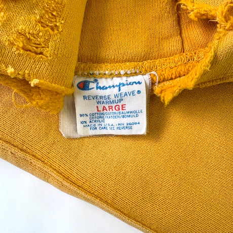 80's CHAMPION RW SWEAT PARKA "Naval Academy Prep" Lサイズ USA製