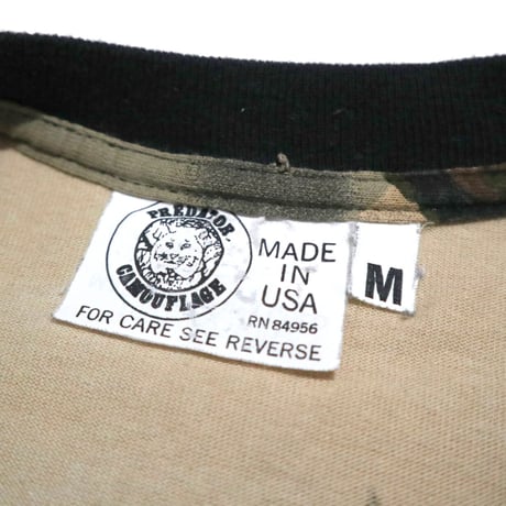 90’s Predator Camouflage Pocket Tee Mサイズ USA製