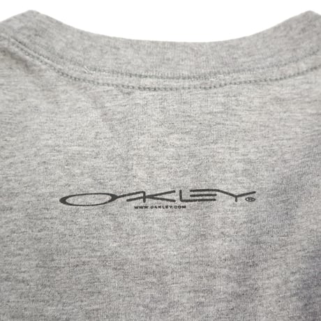 90's～00's Oakley "Logo&Emblem" 両面 プリント Tシャツ