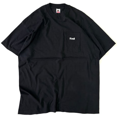 "Good Condition" ～90's Fruit of the loom "Knoll" Pocket Tee XXLサイズ