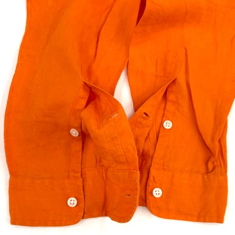 "Good Color" 90's Ralph Lauren "BLAKE" Linen BD Shirt Lサイズ