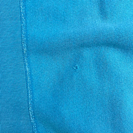"Rare Color" 90's CHAMPION RW SWEAT PARKA Solid Turquoise XLサイズ USA製