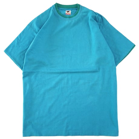 ～90's Fruit of the loom "Layered" Solid Tee XLサイズ USA製