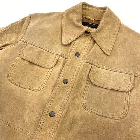 80's～ Andhurst Sportswear Suede Leather Jacket Sサイズ