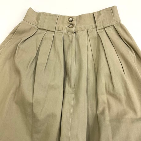 "Women's" 80's～90's Harold's Chino Cloth Skirt USA製