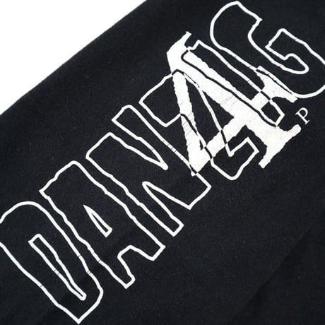 90's anvil "DANZIG" "袖プリント" LS Tシャツ XLサイズ USA製