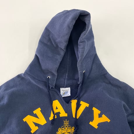90's～ The Cotton Exchange "NAVY" "Reverse Type" Sweat Parka XLサイズ USA製
