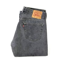 90's Levi's 501 "先染め" Black Denim Pants W34 USA製